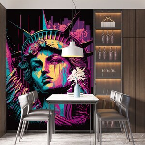 3d bela pintura l1794 papel de parede removível auto adesivo extra grande casca & vara papel de parede mural aj papéis de parede