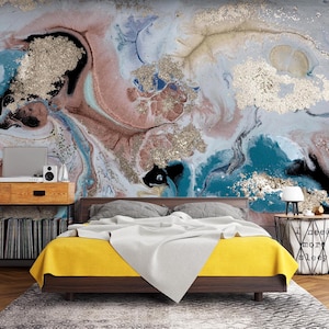 3D Fantasy Marmor L2725 Entfernbare Tapete Selbstklebende Tapete Extra Großes Wandbild zum Abziehen & Aufkleben AJ WALLPAPERS