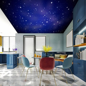 3D Fun Starry Sky CA816 Deckentapete abnehmbare selbstklebende Tapete große Peel & Stick Tapete Tapete Wandbild AJ WALLPAPERS