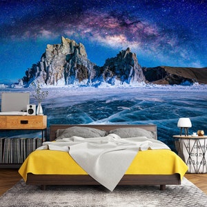 3D Frozen River L1605 abnehmbare Tapete selbstklebende Tapete Extra große Peel & Stick Wallpaper Wallpaper Wandbild AJ HINTERGRUNDBILDER
