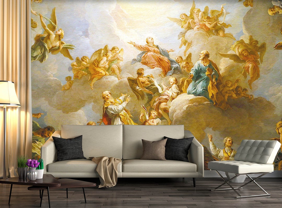 3D Jesus Christ A154 Removable Wallpaper Self Adhesive - Etsy