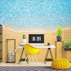 3D Sommer Meer Strand R6363 abnehmbare Tapete selbstklebend Tapete extra groß Peel & Stick Tapete Tapete Wandbild AJ WALLPAPERS