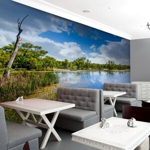 3D Natur See BlauEr Himmel A4268 abnehmbare Tapete selbstklebende Tapete große Peel & Stick Tapete Tapete Wandbild Beth Sheridan