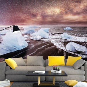 3D Starry Sky L1643 Papier peint amovible Papier peint auto-adhésif Extra Large Peel & Stick Wallpaper Wallpaper Mural AJ WALLPAPERS