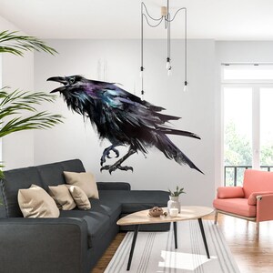 3D Tier Vogel Malerei L1834 Abnehmbare Tapete Selbstklebende Tapete Extra Großes Peel & Stick-Tapete Wandbild AJ WALLPAPERS