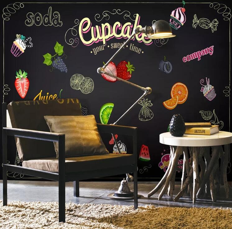 3D Cupcakes E386 Removable Wallpaper Self Adhesive Wallpaper - Etsy 3D Cupcakes E386 Removable Wallpaper Self Adhesive Wallpaper - Etsy