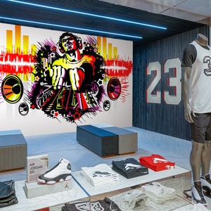 3D Rock Music L368 Papel pintado extraíble Papel tapiz autoadhesivo Extra grande Peel & Stick Papel tapiz Papel tapiz Mural AJ FONDOS DE PANTALLA