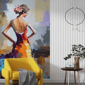 Pintura al óleo de belleza 3D L3139 Papel pintado removible Papel pintado autoadhesivo Papel pintado extra grande Peel & Stick Papel pintado Mural AJ WALLPAPERS