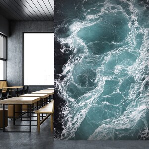 3D Sea Secret R6036 abnehmbare Tapete selbstklebend Tapete extra groß Peel & Stick Tapete Tapete Wandbild AJ WALLPAPERS