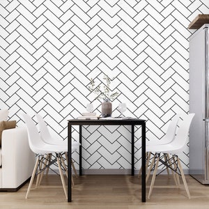 3D Small White Rectangles R6487 Removable Wallpaper Self Adhesive Wallpaper Extra Large Peel & Stick Wallpaper Wallpaper Mural AJ WALLPAPERS