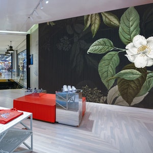 3D Una flor blanca L358 Papel pintado extraíble Papel pintado autoadhesivo Extra grande Peel & Stick Papel tapiz Papel tapiz Mural AJ FONDOS DE PANTALLA