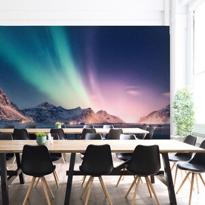 3D Aurora Dream L337 abnehmbare Tapete selbstklebende Tapete extra groß Peel & Stick Tapete Wandbild AJ WALLPAPERS