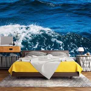 3D Deep Blue Sea L1054 Abnehmbare Tapete selbstklebende Tapete Extra große Peel & Stick Wallpaper Tapete Wandbild AJ HINTERGRUNDBILDER