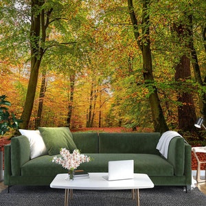 3D Forest Time L2395 Ablösbare Tapete selbstklebende Tapete Extra große Peel & Stick Wallpaper Tapete Wandbild AJ HINTERGRUNDBILDER
