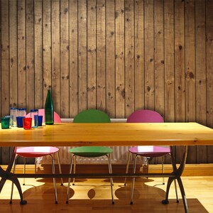 3D Simple Planks R5062 Removable Wallpaper Self Adhesive Wallpaper Extra Large Peel & Stick Wallpaper Wallpaper Mural AJ WALLPAPERS