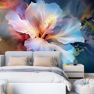 3D Romantische Blumen L2184 Abnehmbare Tapete selbstklebende Tapete Extra große Peel & Stick Wallpaper Wallpaper Wandbild AJ HINTERGRUNDBILDER