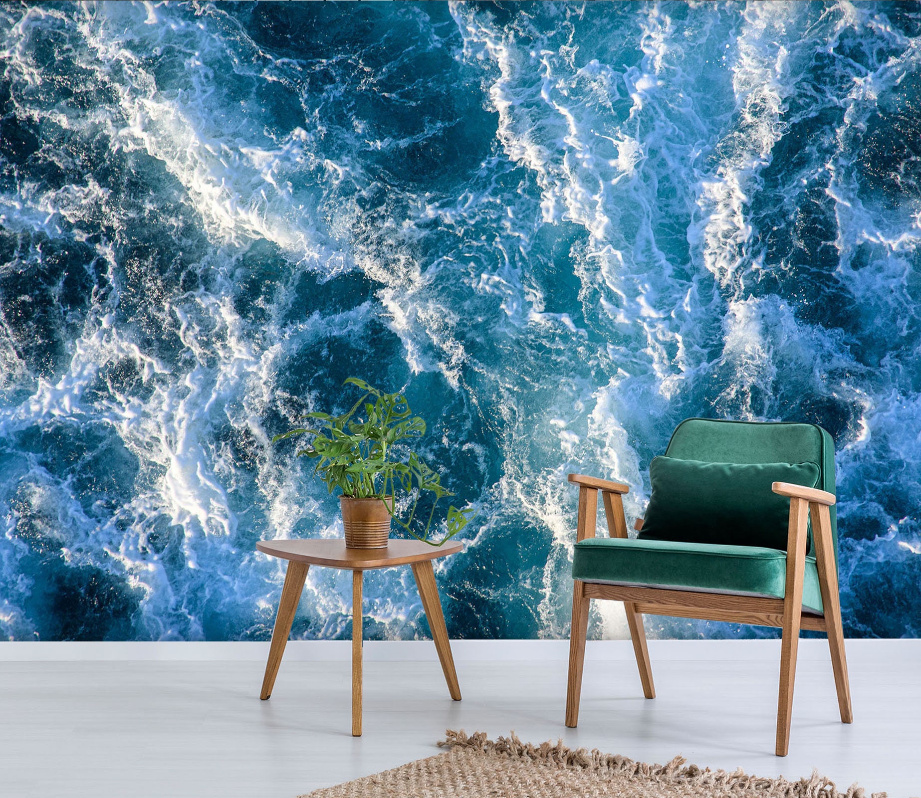 3D Sea Spray L352 Removable Wallpaper Self Adhesive Wallpaper - Etsy
