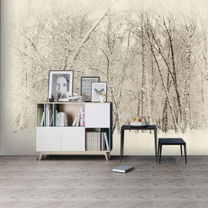 3D Time Snow Woods L678 Papel pintado extraíble Papel pintado autoadhesivo Extra grande Peel & Stick Papel tapiz Papel tapiz Mural AJ FONDOS DE PANTALLA