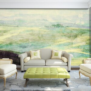 3D pintado a mano verde R4652 papel tapiz extraíble papel tapiz autoadhesivo extra grande Peel & Stick Wallpaper Wallpaper Mural AJ WALLPAPERS