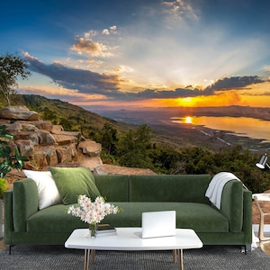 3D Charming Sunrise L1588 Papel pintado removible Papel pintado autoadhesivo Papel pintado extra grande Peel & Stick Papel pintado Mural AJ WALLPAPERS