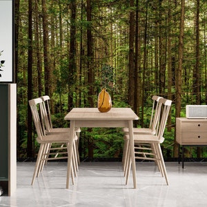 3D Sommer Wald L1631 Ablösbare Tapete selbstklebende Tapete Extra große Peel & Stick Wallpaper Tapete Wandbild AJ HINTERGRUNDBILDER