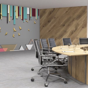 3D gelbe Banane MM88 abnehmbare kommerzielle Tapete selbstklebende Händler Business Wallpaper Extra große Peel & Stick AJ WALLPAPERS