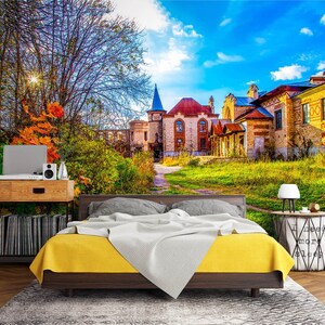 3D Sunshine Nature L2676 Papel pintado removible Papel pintado autoadhesivo Papel pintado extra grande Peel & Stick Papel pintado Mural AJ WALLPAPERS