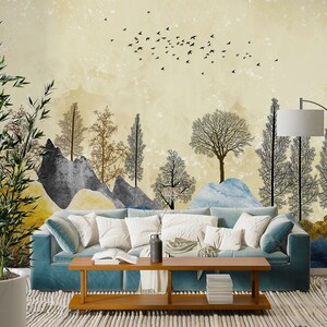 3D Tier fliegender Vogel L1739 abnehmbare Tapete selbstklebende Tapete Extra große Peel & Stick Wallpaper Wallpaper Wandbild AJ HINTERGRUNDBILDER