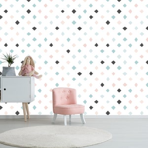 3D Fun Light Colors R7026 Fondo de pantalla extraíble Fondo de pantalla autoadhesivo Papel tapiz extra grande Peel & Stick Wallpaper Mural AJ WALLPAPERS