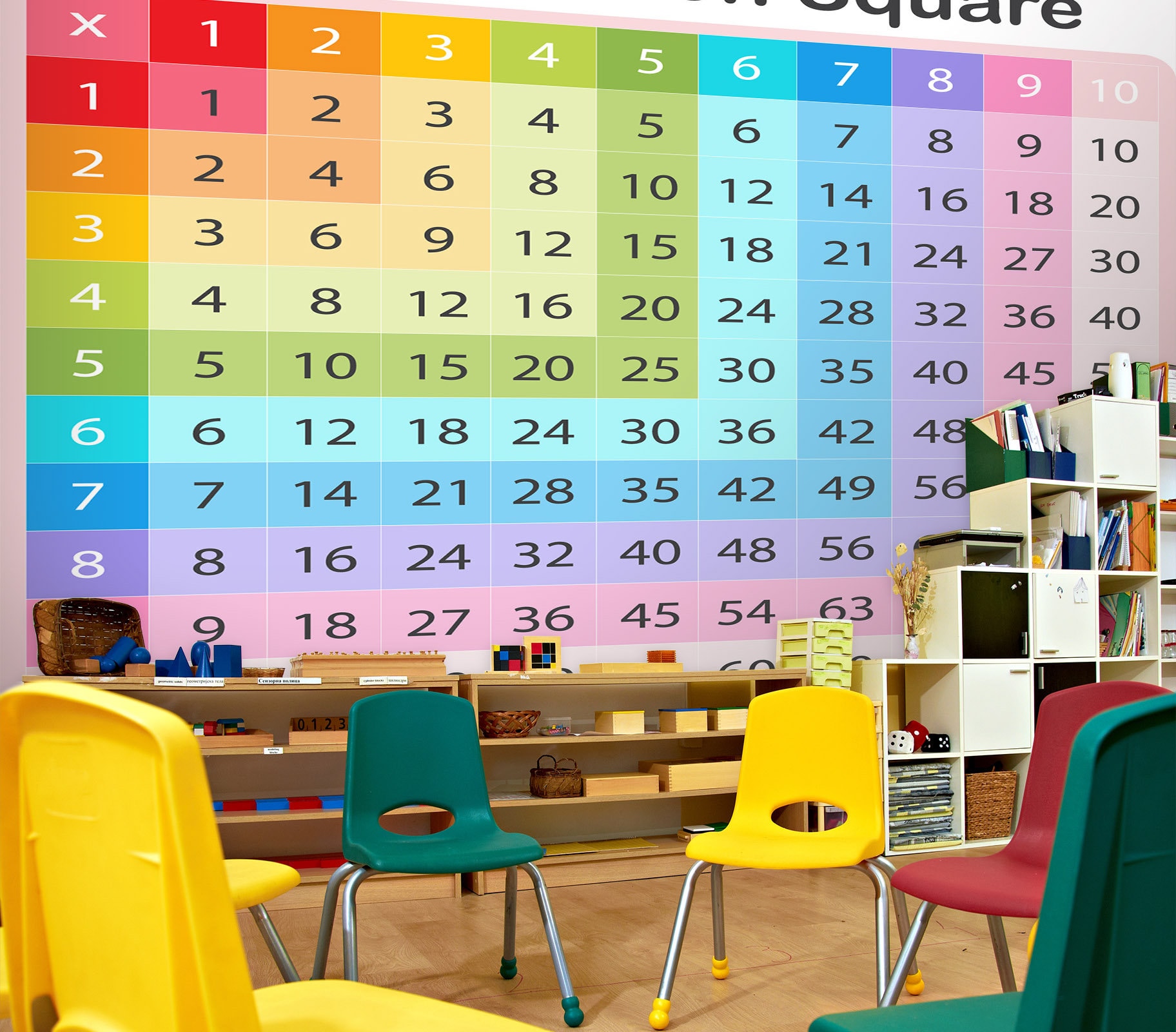 3D Color Multiplication MM215 Removable Commercial Wallpaper Self Adhesive Trader Business Wallpaper Extra Large Peel & Stick  AJ WALLPAPERS
