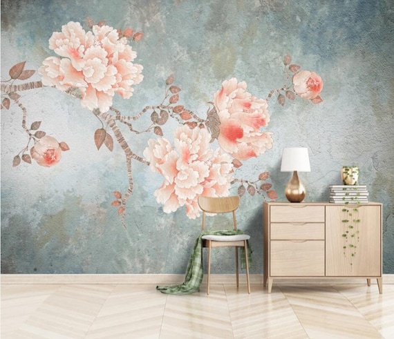 3D Pink Flower MMM26 Removable Wallpaper Self Adhesive Wallpaper Extra Large Peel /& Stick Wallpaper Wallpaper Mural AJ WALLPAPERS