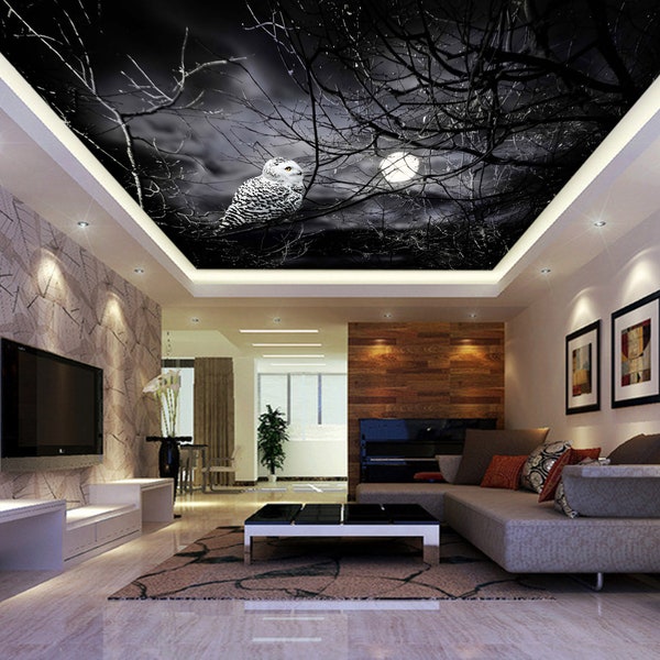 Ceiling Wallpaper Etsy