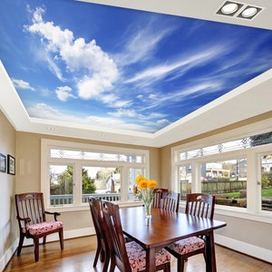 3D Cloud Traject ca1631 plafondbehang verwijderbaar zelfklevend behang grote schil &stok behang muurschildering AJ WALLPAPERS
