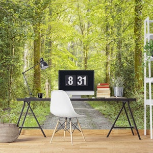 3D Green Forest Hope A8026 abnehmbare Tapete selbstklebend Tapete große Peel & Stick Tapete Tapete Wandbild Assaf Frank