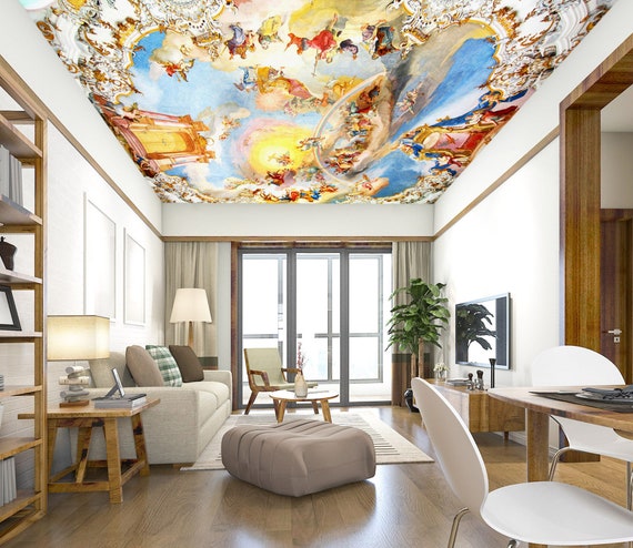 Ceiling on sale wallpaper online