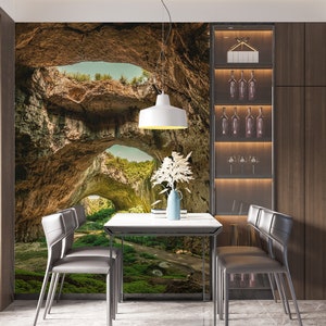 3D Nature Carving L1407 Papel de parede removível Papel de parede autoadesivo Extra grande Peel & Stick Papel de parede Mural AJ PAPÉIS DE PAREDE