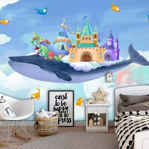 3D Cartoon Stil MMM132 abnehmbare Tapete selbst klebende Tapete Extra große Peel & Stick Wallpaper Wallpaper Wandbild AJ WALLPAPERS