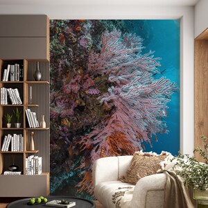 3D Ocean Coral L1420 Ablösbare Tapete selbstklebende Tapete Extra große Peel & Stick Wallpaper Wallpaper Wandbild AJ HINTERGRUNDBILDER