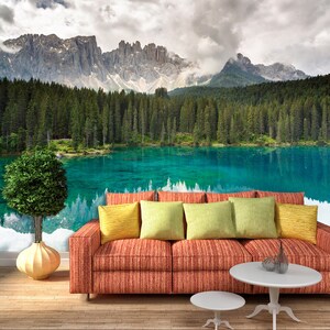 3D Calm Nature Lake R5266 Papel tapiz removible Papel tapiz autoadhesivo Papel tapiz Extra grande Peel & Stick Papel tapiz Mural AJ WALLPAPERS