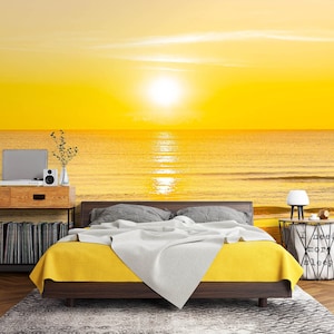 3D Sunshine Sea L1639 abnehmbare Tapete selbstklebende Tapete Extra große Peel & Stick Wallpaper Wallpaper Wandbild AJ HINTERGRUNDBILDER
