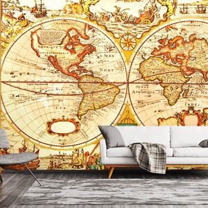 3D Vintage Nautical Record L927 Papel pintado extraíble Papel tapiz autoadhesivo Extra grande Peel & Stick Papel tapiz Papel tapiz Mural AJ WALLPAPERS