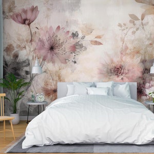 3D Clássico Flores L2257 Papel de Parede Removível Papel de Parede Autoadesivo Extra Grande Peel & Stick Papel de Parede Mural AJ PAPÉIS DE PAREDE