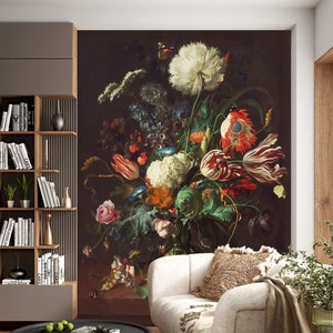 Papier peint 3D de superbes fleurs L1901, papier peint amovible auto-adhésif, très grand papier peint autocollant AJ WALLPAPERS
