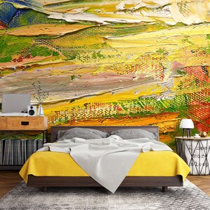 Pintura de campo 3D L1247 Papel de parede removível Papel de parede autoadesivo Extra grande Peel & Stick Papel de parede Mural AJ PAPÉIS DE PAREDE