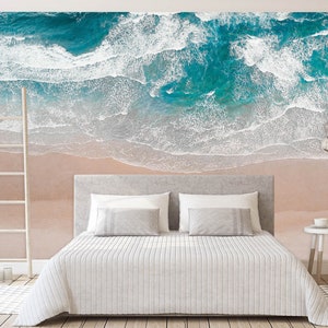 3D Romantische Meer Strand R6510 abnehmbare Tapete selbstklebend Tapete extra groß Peel & Stick Tapete Tapete Wandbild AJ WALLPAPERS