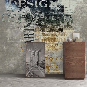 3D Fractura Carta Pared FJF311 Papel pintado autoadhesivo Papel pintado extra grande Peel & Stick Wallpaper Mural AJ WALLPAPERS