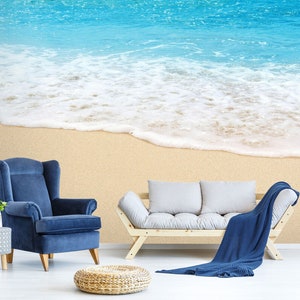 3D Meer Strand Freiheit R6381 abnehmbare Tapete selbstklebend Tapete extra groß Peel & Stick Tapete Tapete Wandbild AJ WALLPAPERS