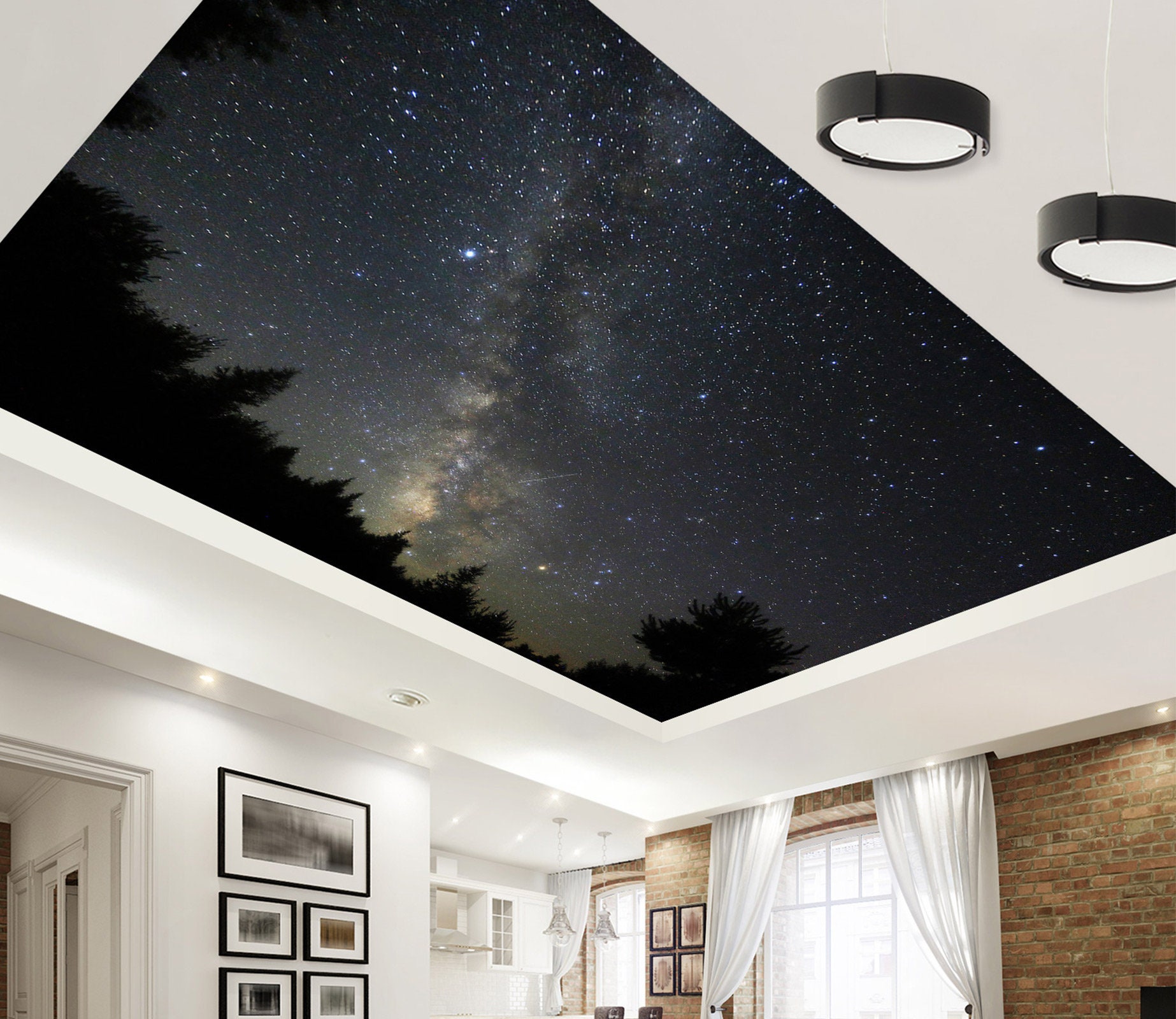 3D Healing Starry Sky CA3192 Ceiling Wallpaper Removable Self - Etsy 3D Healing Starry Sky CA3192 Ceiling Wallpaper Removable Self - Etsy
