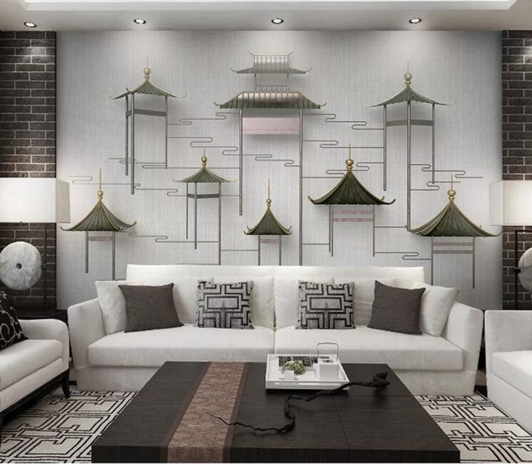 3D Chinese Ancient Door D72 Removable Wallpaper Self Adhesive Wallpaper ...