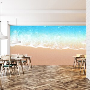 3D Traum Meer Strand R6367 abnehmbare Tapete selbstklebend Tapete extra groß Peel & Stick Tapete Tapete Wandbild AJ WALLPAPERS